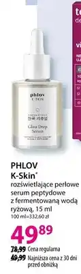Hebe Rozświetlające perłowe serum peptydowe z fermentowaną wodą ryżową oferta