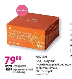 Hebe Snail Repair hydrożelowe płatki pod oczy ze śluzem ślimaka oferta