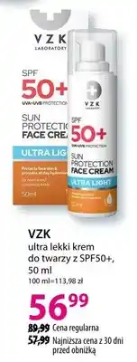 Hebe Ultra lekki krem do twarzy z SPF50+ oferta