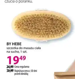 Hebe Szczotka do masażu ciała na sucho oferta