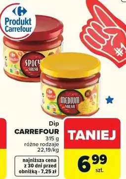Carrefour Dip Carrefour różne rodzaje oferta