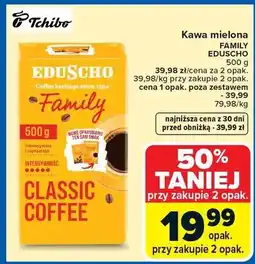 Carrefour Kawa mielona Family Eduscho oferta