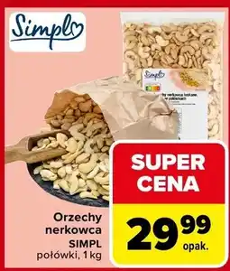 Carrefour Orzechy nerkowca połówki oferta