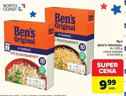 Carrefour Ryż Ben's Original różne rodzaje oferta