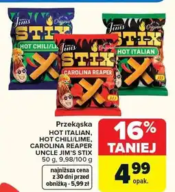 Carrefour Przekąska Carolina Reaper oferta