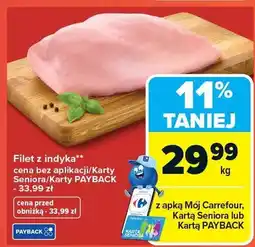 Carrefour Filet z indyka oferta