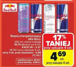 Carrefour Napój energetyzujący różne rodzaje oferta