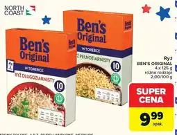Carrefour Ryż Ben's Original w torebce z pełnoziarnisty oferta