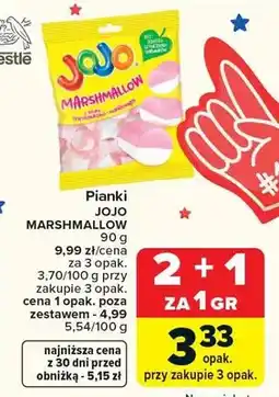 Carrefour Pianki jojo marshmallow oferta