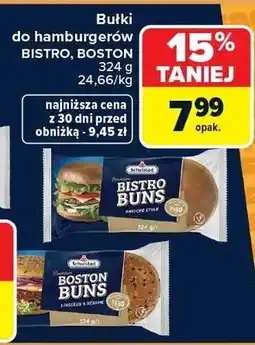 Carrefour Bułki do hamburgerów bistro, boston oferta