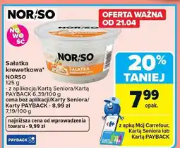 Carrefour Sałatka krewetkowa oferta