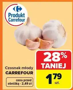 Carrefour Czosnek młody oferta