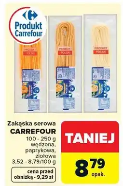 Carrefour Zakąska serowa oferta