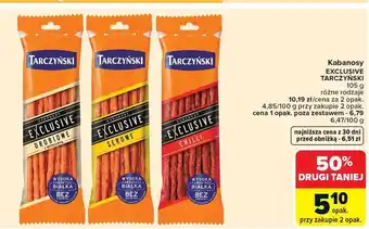 Carrefour Kabanosy Exclusive oferta