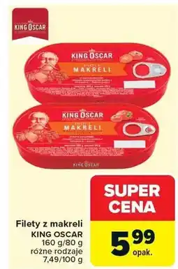 Carrefour Filety z makreli różne rodzaje oferta