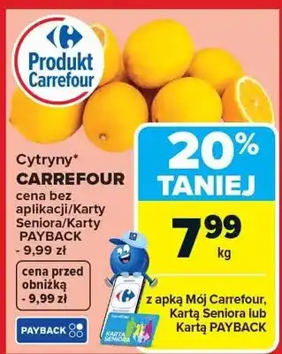 Carrefour Cytryny oferta