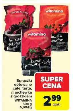 Carrefour Buraczki gotowane całe oferta