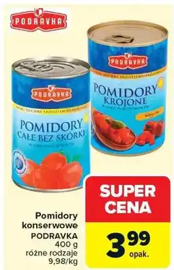 Carrefour Pomidory konserwowe różne rodzaje oferta