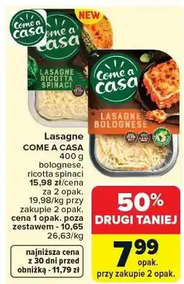 Carrefour Lasagne bolognese oferta
