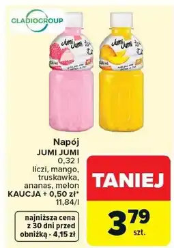 Carrefour Napój liczi, mango, truskawka, ananas, melon oferta