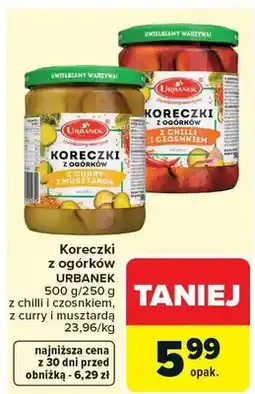 Carrefour Koreczki z ogórków z chili i czosnkiem oferta