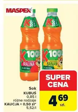 Carrefour Sok różne rodzaje oferta