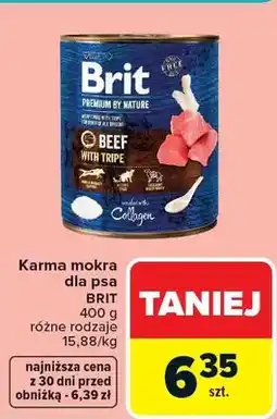 Carrefour Karma mokra dla psa różne rodzaje oferta