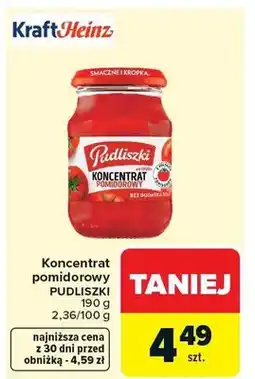 Carrefour Koncentrat pomidorowy oferta