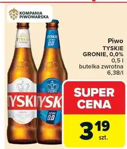 Carrefour Piwo Gronie bezalkoholowe oferta