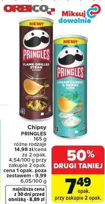 Carrefour Chipsy różne rodzaje oferta