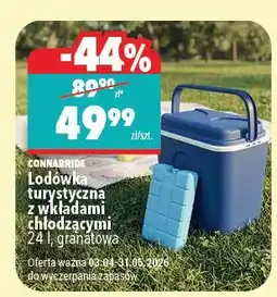 Biedronka Lodówka turystyczna z wkładami chłodzącymi 24 l, granatowa oferta