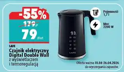 Biedronka Czajnik elektryczny Digital Double Wall z wyświetlaczem i termoregulacją oferta
