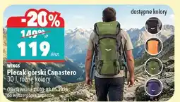Biedronka Plecak górski Canastero 30 l, różne kolory oferta