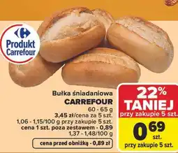 Carrefour Bułka śniadaniowa CARREFOUR oferta