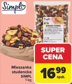 Carrefour Mieszanka studencka SIMPL oferta