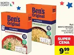 Carrefour Ryż BEN'S ORIGINAL 4 x 125 g różne rodzaje oferta