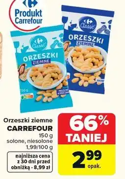 Carrefour Orzeszki ziemne CARREFOUR oferta
