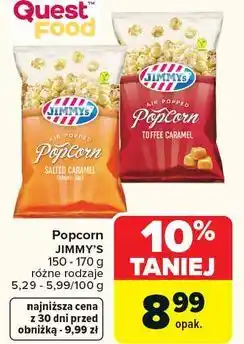 Carrefour Popcorn JIMMY'S oferta