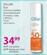 Hebe OILLAN Sun ochronna mgiełka przeciwsłoneczna do twarzy i ciała z SPF50+, 75 ml oferta