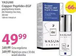 Hebe YASUMI Copper Peptide+EGF peptydowy krem do twarzy na noc, 30 ml oferta