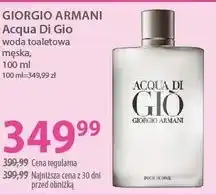 Hebe GIORGIO ARMANI Acqua Di Gio woda toaletowa męska oferta