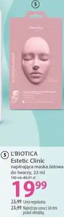 Hebe L'BIOTICA Estetic Clinic napinająca maska żelowa do twarzy oferta