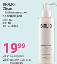 Hebe BIOLIQ Clean micelarne mleczko do demakijażu twarzy oferta