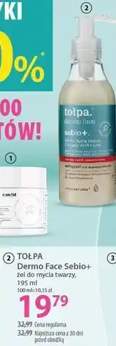 Hebe TOŁPA Dermo Face Sebio+ żel do mycia twarzy, 195 ml oferta