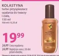 Hebe KOLASTYNA turbo przyspieszacz opalania do twarzy i ciała oferta