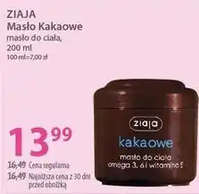 Hebe ZIAJA Masło Kakaowe masło do ciała oferta