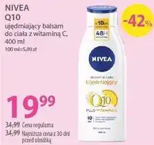 Hebe NIVEA Q10 ujędrniający balsam do ciała z witaminą C oferta