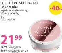 Hebe BELL HYPOALLERGENIC Bake & Blur sypki puder do twarzy, różne odcienie oferta