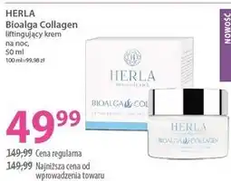 Hebe HERLA Bioalga Collagen liftingujący krem na noc oferta