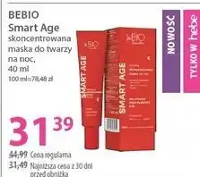 Hebe BEBIO Smart Age skoncentrowana maska do twarzy na noc oferta